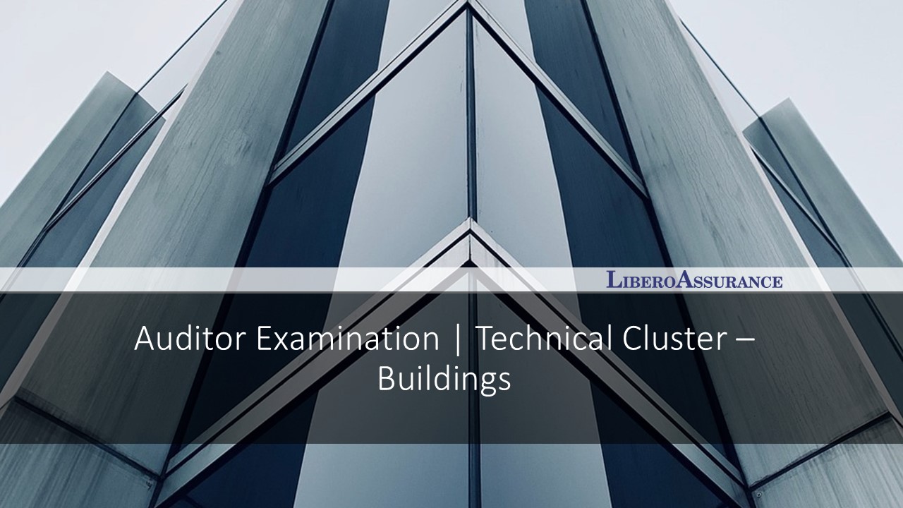 Auditor Examination | Technical Cluster - Buildings