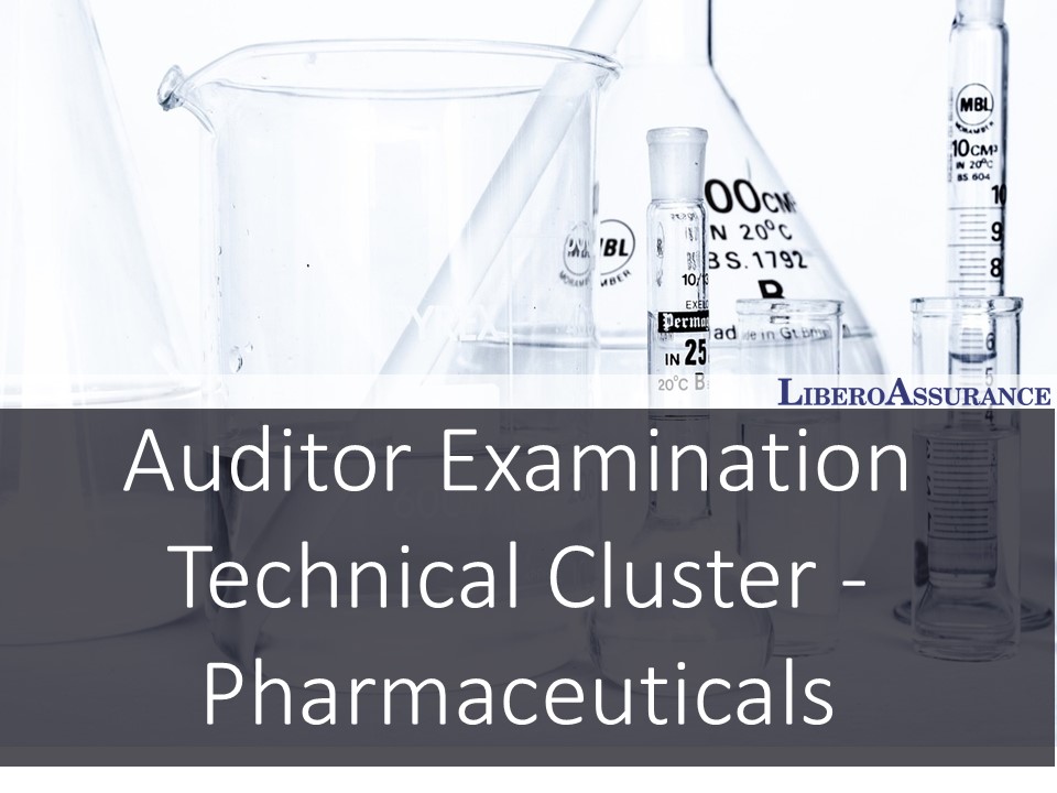 Auditor Examination | 9001 Technical Cluster - Pharmaceuticals