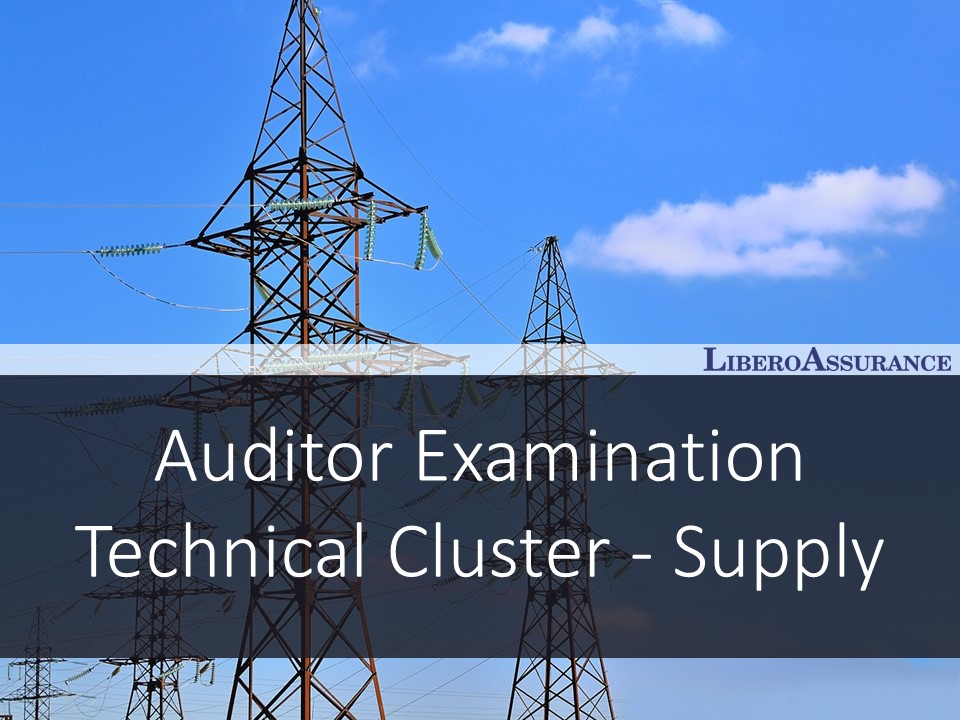 Auditor Examination |9001 Technical Cluster - Supply